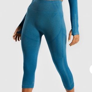 Gymshark Geo Seamless Cropped Leggings